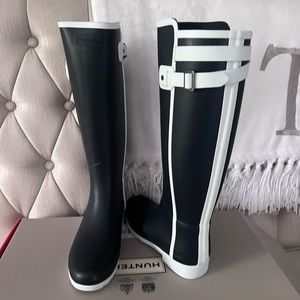Brand new Hunter Size 8 rain boots. In box